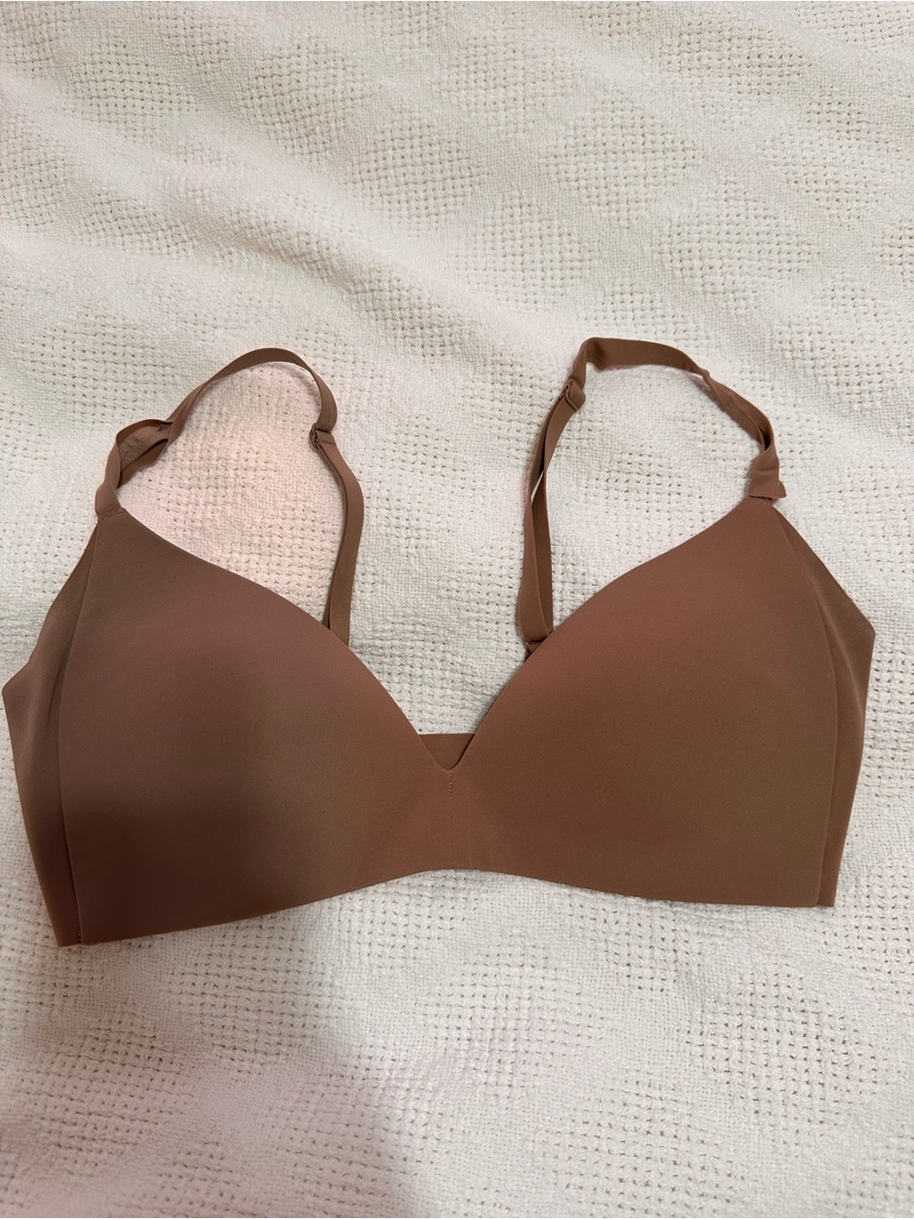 lululemon athletica Smooth Brown Seamless T-Shirt Bra